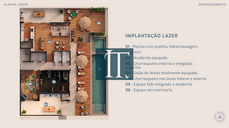 Apartamento Suplex à venda 350 metros do mar em Jurerê: 8ª foto da galeria de imagens do imóvel