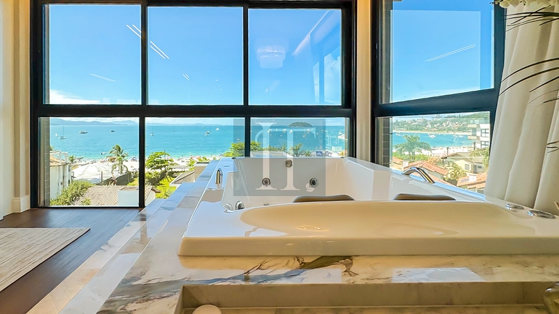 Apto com 4 suítes  com vista mar à venda em Jurerê : 5ª foto da galeria de imagens do imóvel