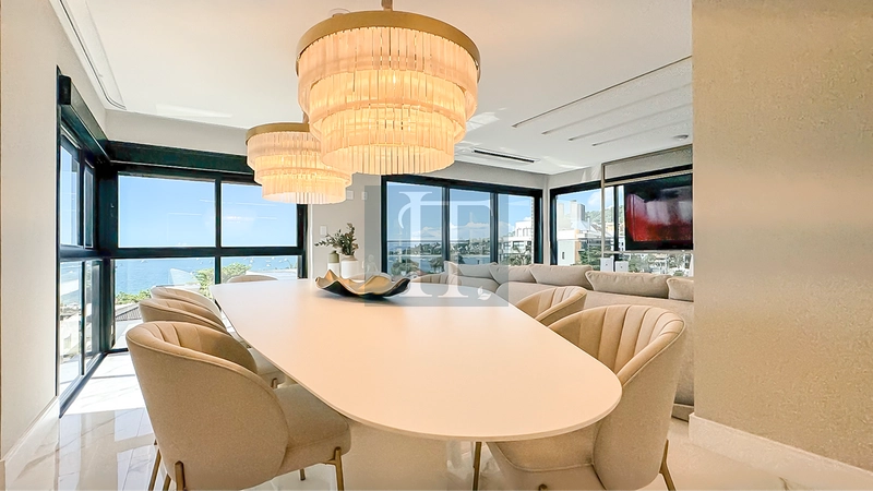 Apto com 4 suítes  com vista mar à venda em Jurerê : 8ª foto da galeria de imagens do imóvel