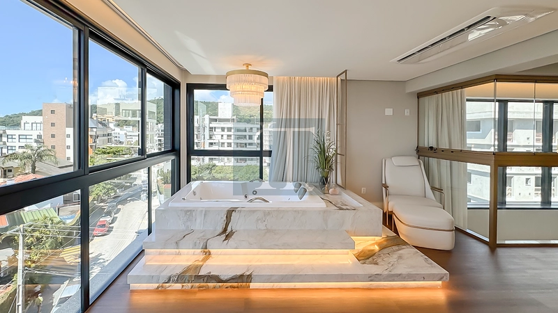 Apto com 4 suítes  com vista mar à venda em Jurerê : 24ª foto da galeria de imagens do imóvel