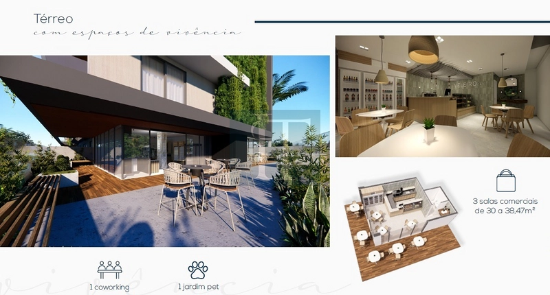 Gardens, Studios, Lofts, Duplex e Coberturas. de 24m2 a 260m2.: 10ª foto da galeria de imagens do imóvel