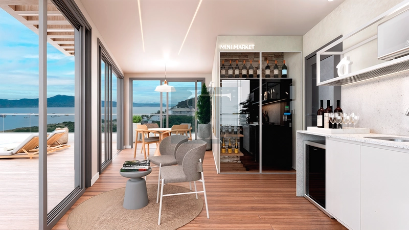 Seu Studio em Florianópolis com Vista Mar e Alta Valorização: 16ª foto da galeria de imagens do imóvel