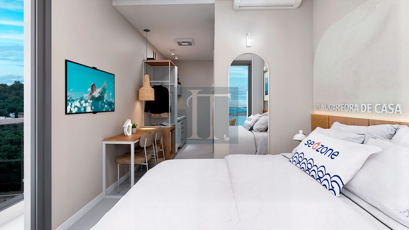 Seu Studio em Florianópolis com Vista Mar e Alta Valorização: 8ª foto da galeria de imagens do imóvel