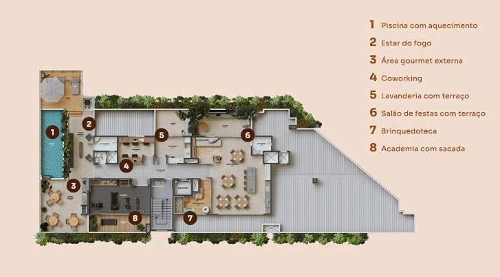 Lançamento Arbor- Cachoeira Bom Jesus - Florianópolis: 14ª foto da galeria de imagens do imóvel