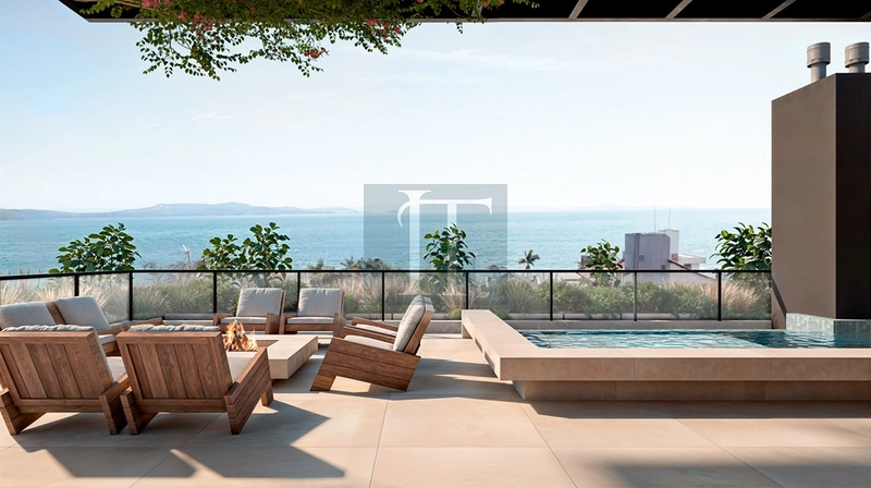 Apartamento Garden com 1 quarto à venda  a 150 metros do mar na Cachoeira do Bom Jesus : 8ª foto da galeria de imagens do imóvel