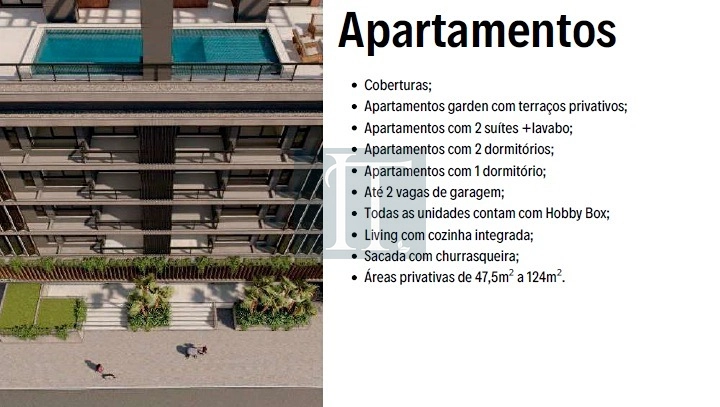Apartamento com 2 quartos a 150 metros do mar  à venda na Cachoeira do Bom Jesus : 5ª foto da galeria de imagens do imóvel