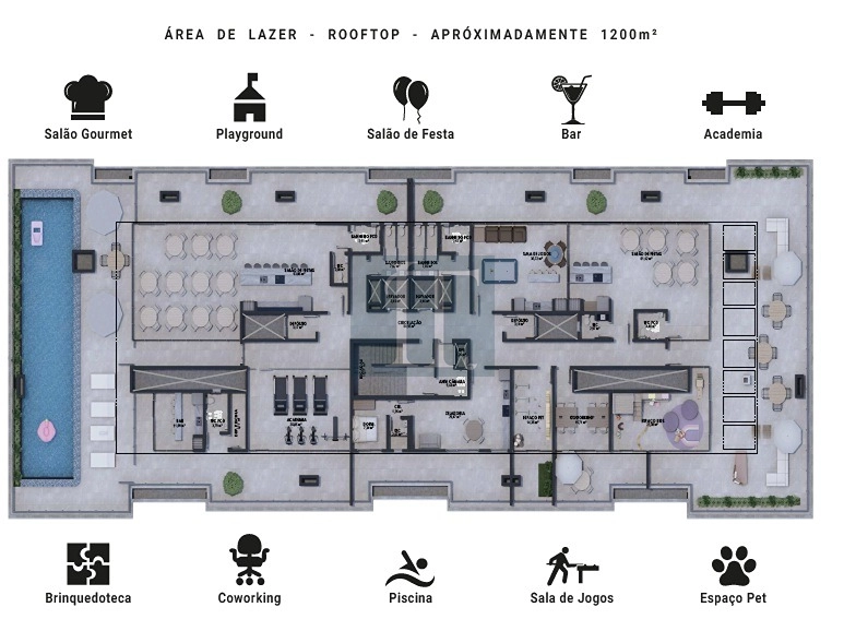 Vêneto Residence: Sofisticação a 2 quadras do mar em Canasvieiras: 12ª foto da galeria de imagens do imóvel