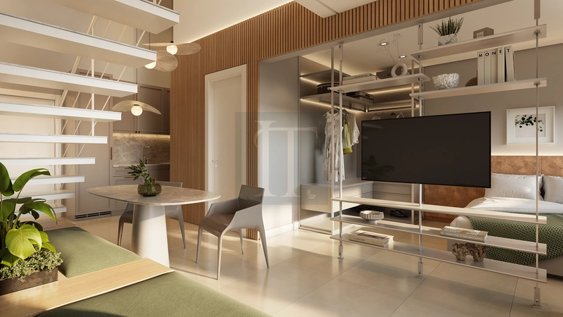 Entre 2027 de apartamento novo - 2 quartos - Cachoeira Bom Jesus - Florianópolis : 6ª foto da galeria de imagens do imóvel