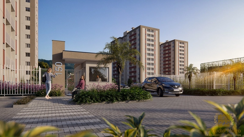Apartamento no Baía Azul Beach Club em Penha: 4ª foto da galeria de imagens do imóvel