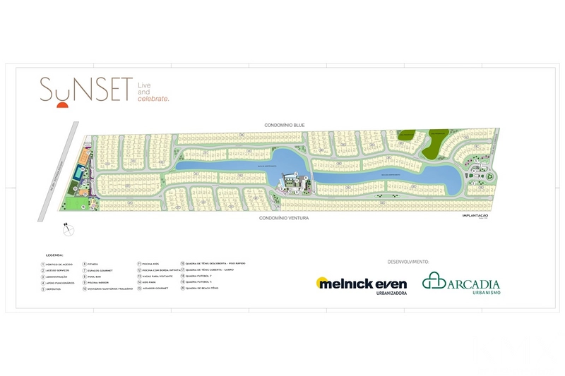 🌅 Condomínio Sunset | Terreno à venda | 260m²: 2ª foto da galeria de imagens do imóvel