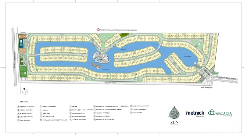 🏡 Terreno – Condomínio Zen: 2ª foto da galeria de imagens do imóvel
