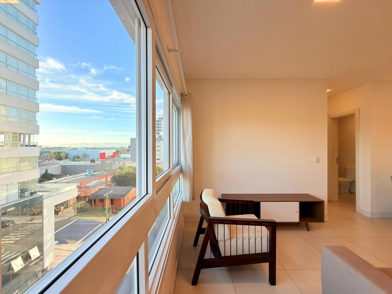 APARTAMENTO 01 DORMITÓRIO C/ SACADA DE FRENTE À VENDA: 16ª foto da galeria de imagens do imóvel