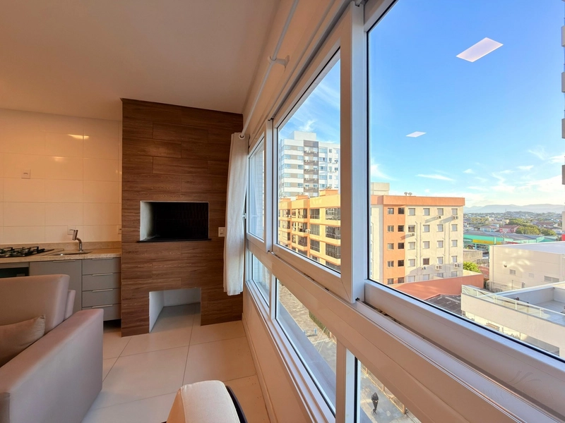 APARTAMENTO 01 DORMITÓRIO C/ SACADA DE FRENTE À VENDA: 13ª foto da galeria de imagens do imóvel