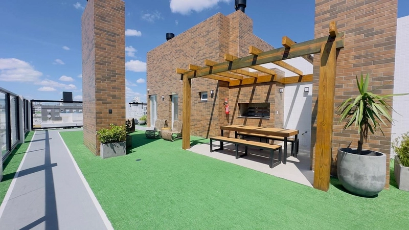 Apartamento com terraço 1 suíte, lavabo e box: 1ª foto da galeria de imagens do imóvel