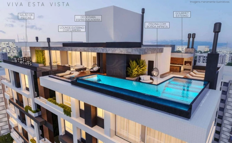 Apartamento 02 dormitórios com Terraço Zona Nova em Capão da Canoa: 3ª foto da galeria de imagens do imóvel