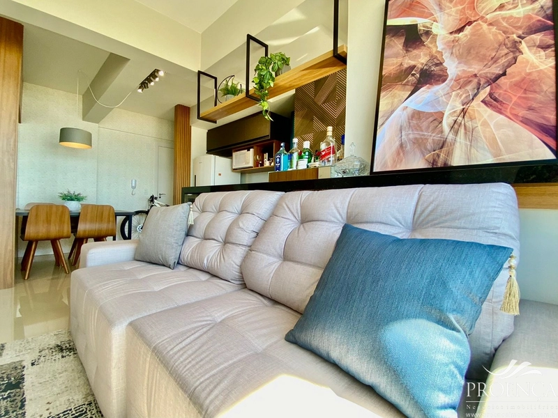Apartamento com 2 suítes vista mar mobiliado e decorado!: 1ª foto da galeria de imagens do imóvel