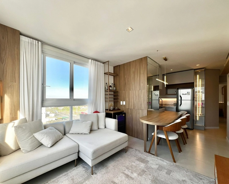 APARTAMENTO DE FRENTE MOBILIADOE DECORADO - NAVEGANTES- CAPÃO DA CANOA: 5ª foto da galeria de imagens do imóvel