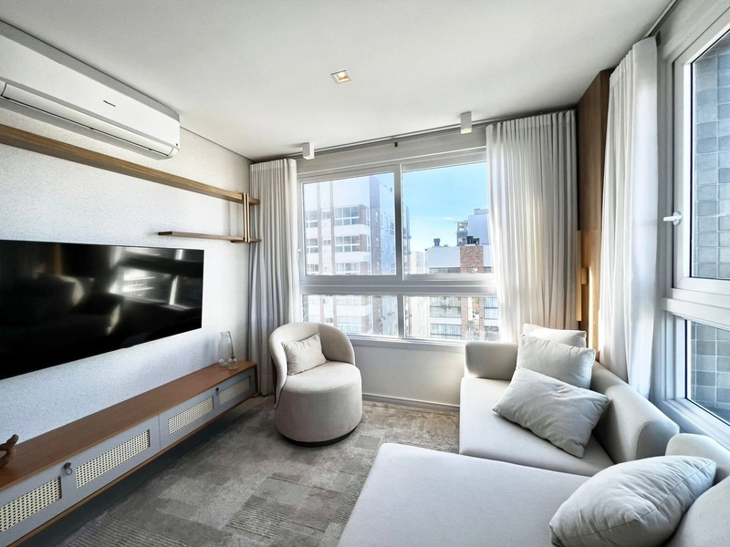 APARTAMENTO DE FRENTE MOBILIADOE DECORADO - NAVEGANTES- CAPÃO DA CANOA: 4ª foto da galeria de imagens do imóvel