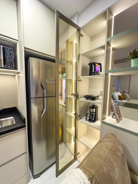 Loft  com Box, mobiliado e decorado  no Bairro Zona!: 2ª foto da galeria de imagens do imóvel
