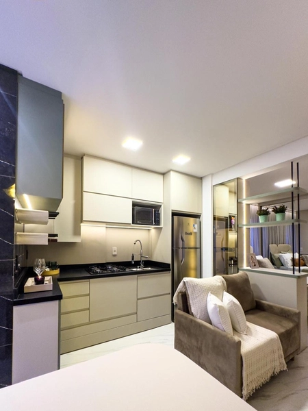 Loft  com Box, mobiliado e decorado  no Bairro Zona!: 8ª foto da galeria de imagens do imóvel
