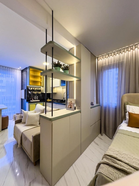 Loft  com Box, mobiliado e decorado  no Bairro Zona!: 10ª foto da galeria de imagens do imóvel