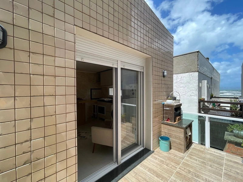1 Dormitório com vista mar!  com terraço, mobiliado! 1 vaga: 13ª foto da galeria de imagens do imóvel