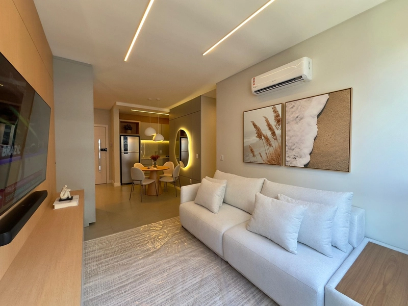 01 DORMITÓRIO DE FRENTE - MOBILIADO E DECORADO!: 13ª foto da galeria de imagens do imóvel
