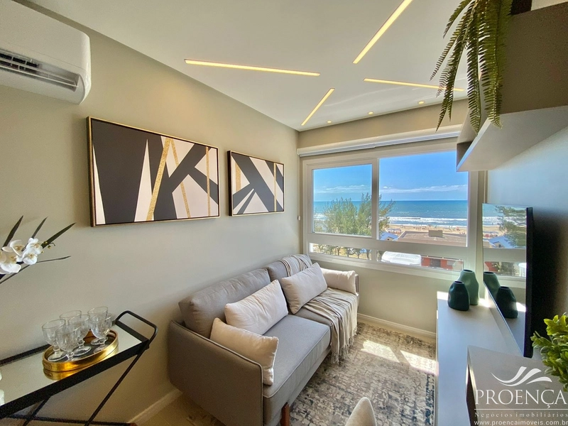 Apartamento com 2 suítes vista mar mobiliado e decorado!: 3ª foto da galeria de imagens do imóvel