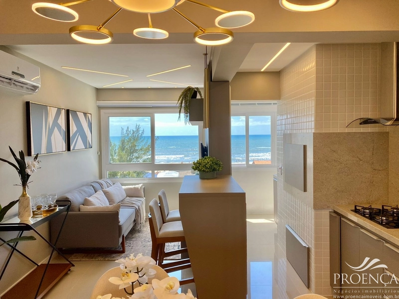 Apartamento com 2 suítes vista mar mobiliado e decorado!: 6ª foto da galeria de imagens do imóvel