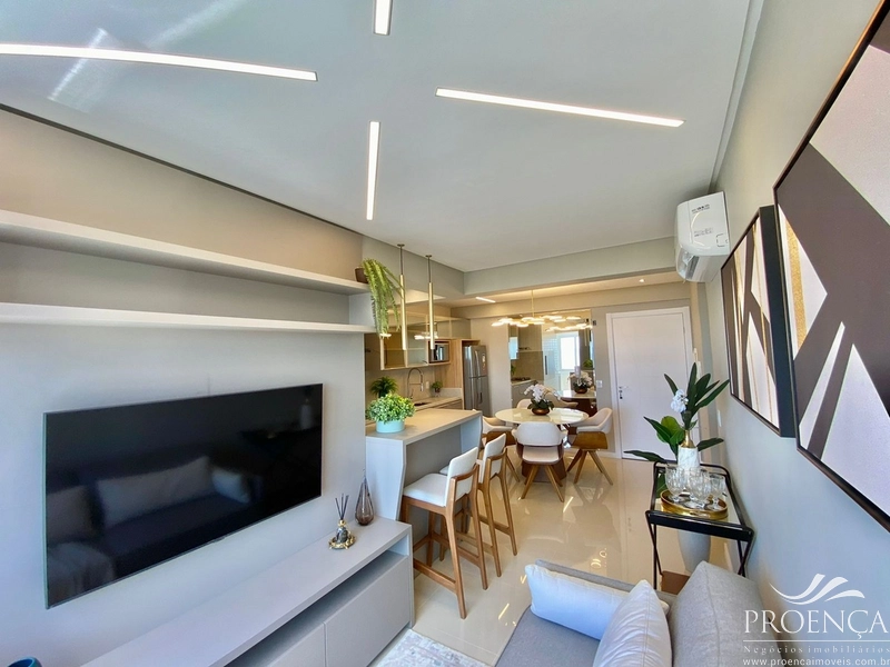 Apartamento com 2 suítes vista mar mobiliado e decorado!: 4ª foto da galeria de imagens do imóvel