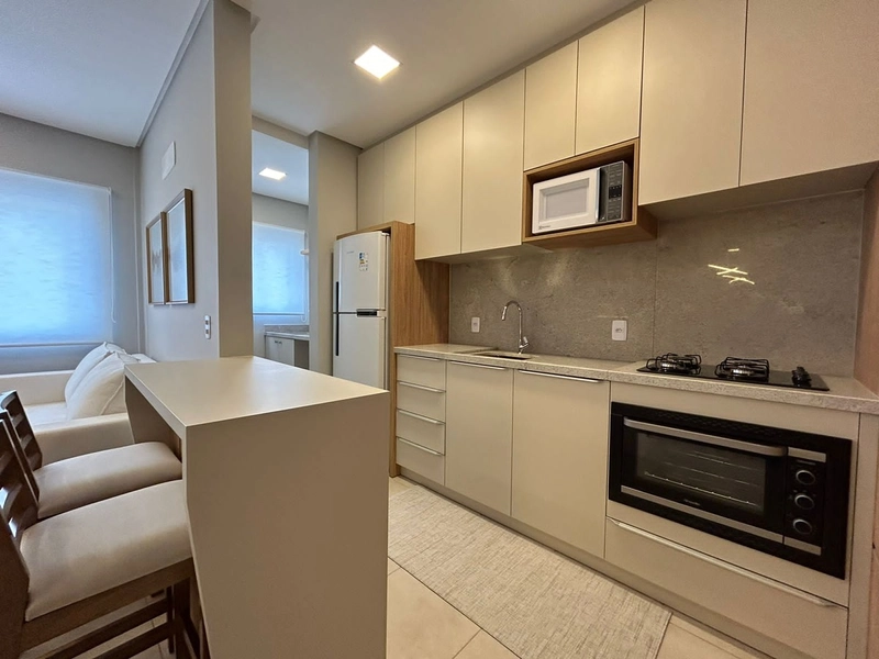 Apartamento de 1 dormitório com suite e lavabo no Centro: 8ª foto da galeria de imagens do imóvel