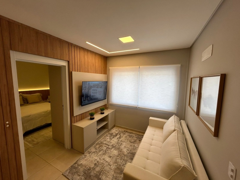 Apartamento de 1 dormitório com suite e lavabo no Centro: 3ª foto da galeria de imagens do imóvel