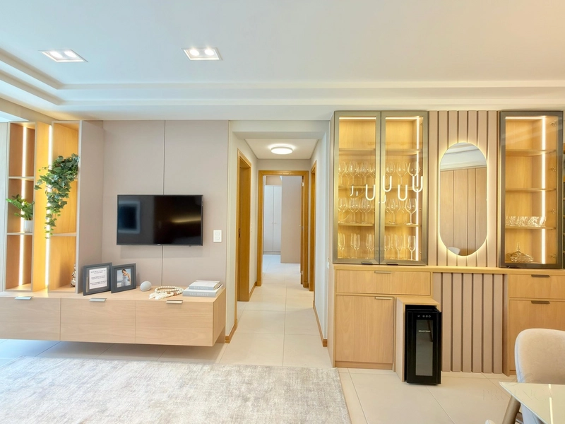 APARTAMENTO 2 DORM. À VENDA COM SACADA DE FRENTE: 5ª foto da galeria de imagens do imóvel