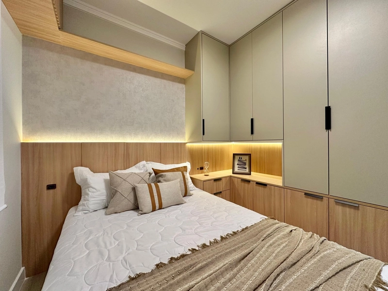 Duplex com terraço, 3 dormitórios, mobiliado, vaga!: 4ª foto da galeria de imagens do imóvel
