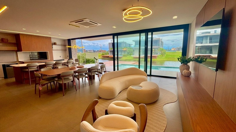 Sobrado de alto padrão beira lago no Amare Home Resort Xangrila: 9ª foto da galeria de imagens do imóvel