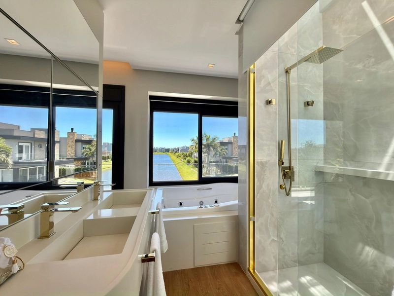 CONDOMÍNIO CAPÃO ILHAS RESORT - CASA COM VISTA INCRÍVEL PARA O LAGOA: 12ª foto da galeria de imagens do imóvel