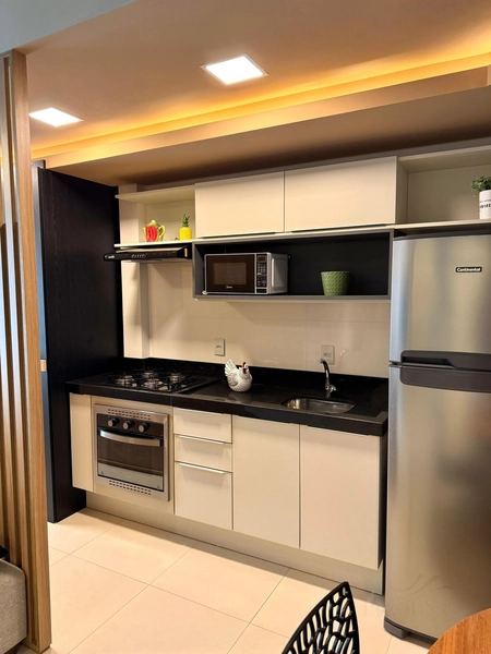 Apartamento 1 dormitório de alto padrão: 8ª foto da galeria de imagens do imóvel