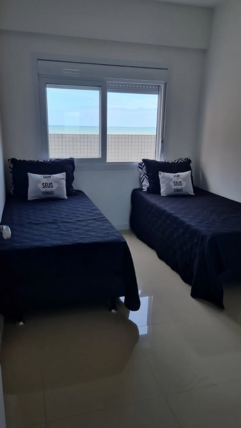 Apartamento Mobiliado com Terraço Apenas a 1 Quadra do Mar: 9ª foto da galeria de imagens do imóvel