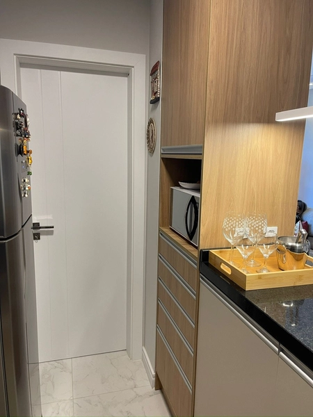 Apartamento de 1 dormitório de frente! MOBILIADO E DECOADO!: 4ª foto da galeria de imagens do imóvel
