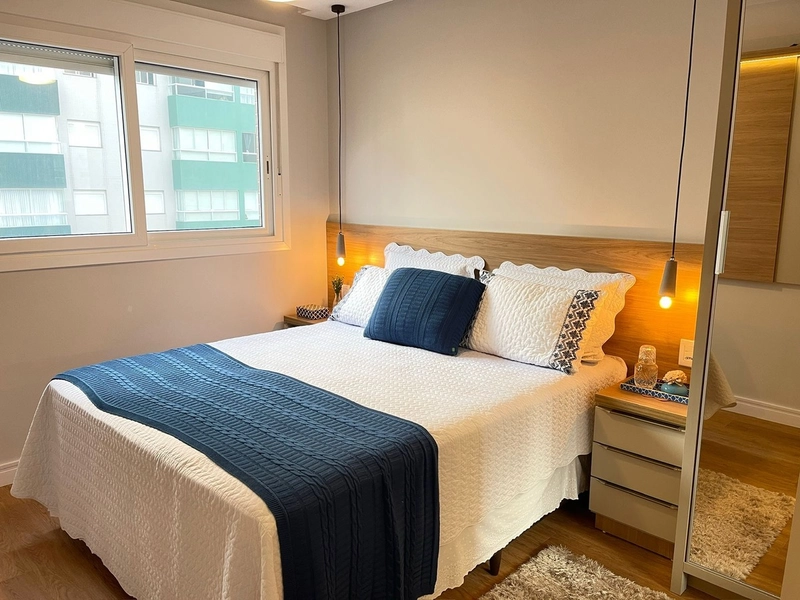 Apartamento de 1 dormitório de frente! MOBILIADO E DECOADO!: 1ª foto da galeria de imagens do imóvel