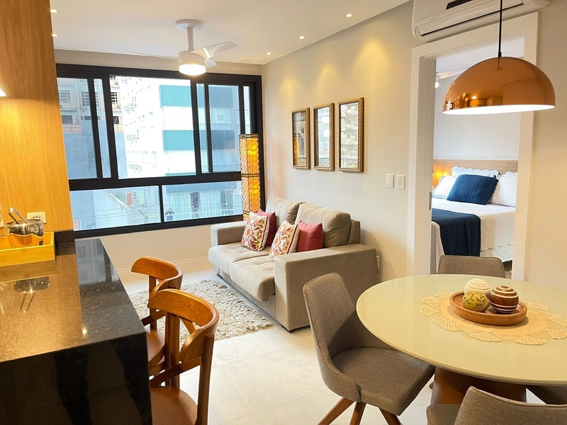 Apartamento de 1 dormitório de frente! MOBILIADO E DECOADO!: 12ª foto da galeria de imagens do imóvel