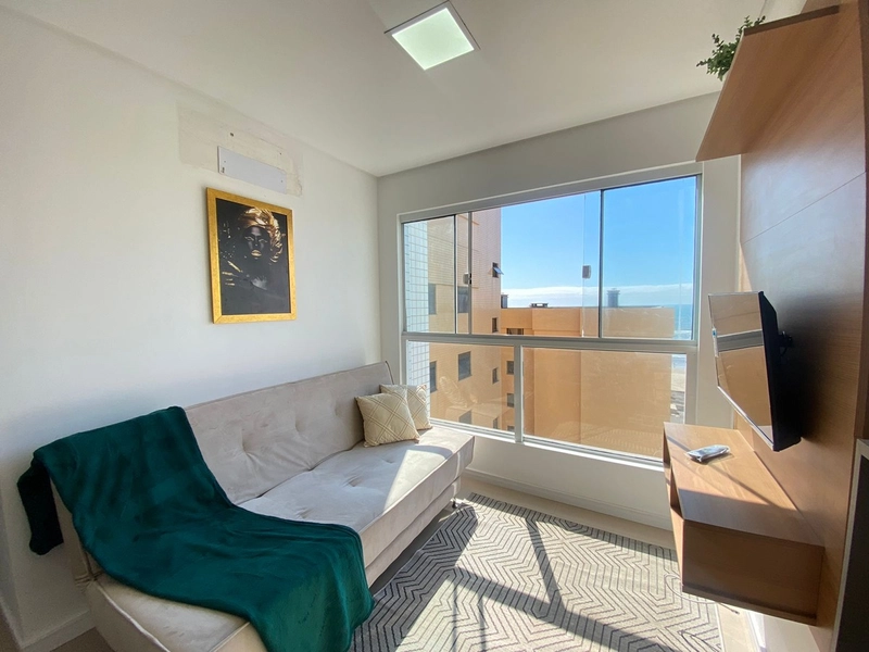 Apartamento de 1 Dormitório com box e vista mar: 3ª foto da galeria de imagens do imóvel