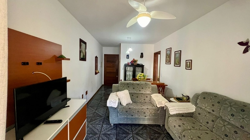 Apartamento de frente, 2 dormitórios, dependência, mobiliado, box!: 2ª foto da galeria de imagens do imóvel