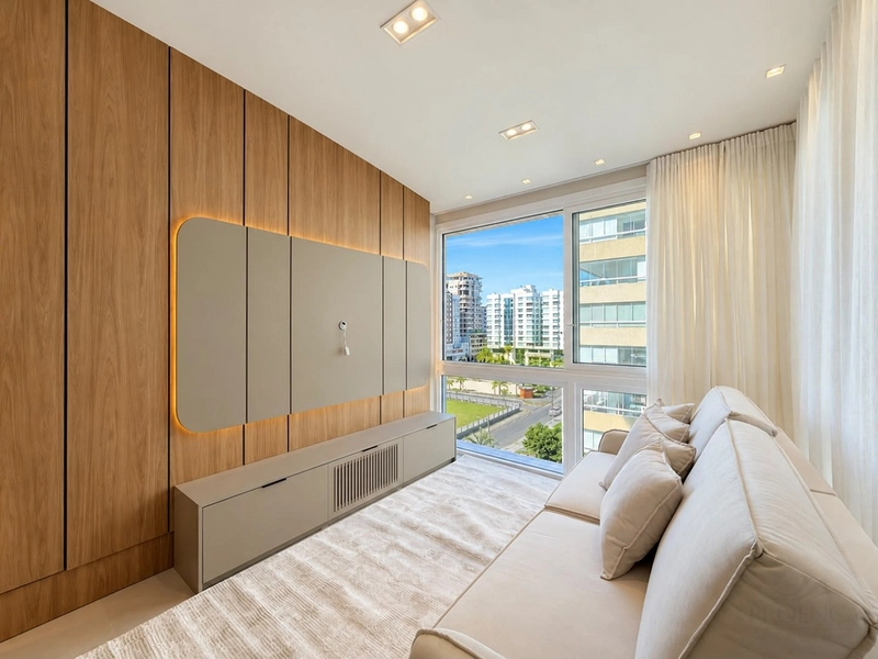 APARTAMENTO À VENDA EM CAPÃO DA CANOA! 3 DORMITÓRIOS • VISTA MAR E PRAÇA • MOBILIADO: 1ª foto da galeria de imagens do imóvel