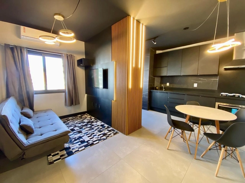 Apartamento de 1 Dormitório com box Mobiliado e Decorado: 11ª foto da galeria de imagens do imóvel