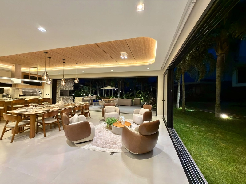 SOBRADO DE LUXO À VENDA EM CAPÃO DA CANOA! 5 SUÍTES • 481 M² • PISCINA • CINEMA: 12ª foto da galeria de imagens do imóvel