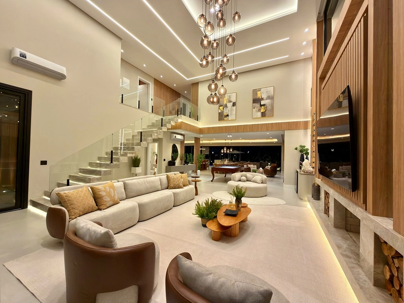 SOBRADO DE LUXO À VENDA EM CAPÃO DA CANOA! 5 SUÍTES • 481 M² • PISCINA • CINEMA: 5ª foto da galeria de imagens do imóvel