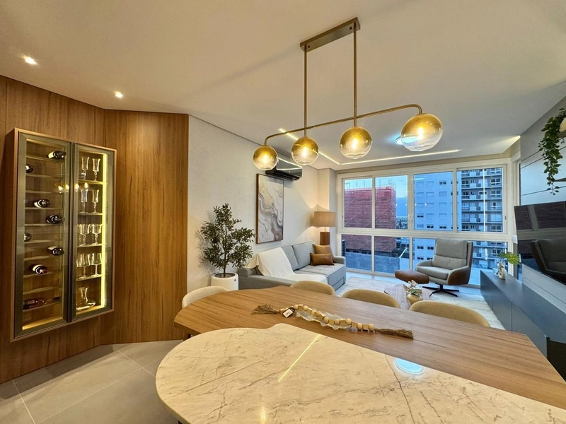 Apartamento de 3 dormitórios, 1 suíte, mobiliado e decorado, box duplo: 2ª foto da galeria de imagens do imóvel