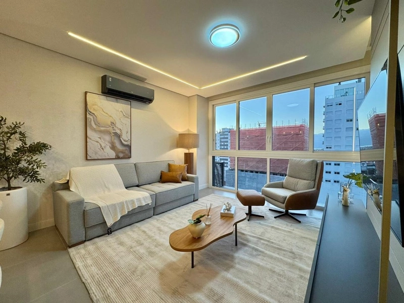Apartamento de 3 dormitórios, 1 suíte, mobiliado e decorado, box duplo: 1ª foto da galeria de imagens do imóvel