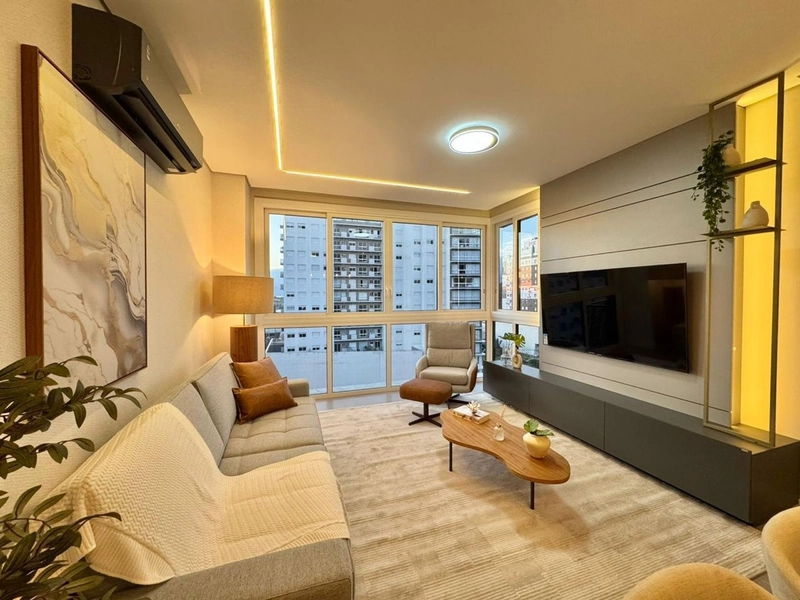 Apartamento de 3 dormitórios, 1 suíte, mobiliado e decorado, box duplo: 4ª foto da galeria de imagens do imóvel